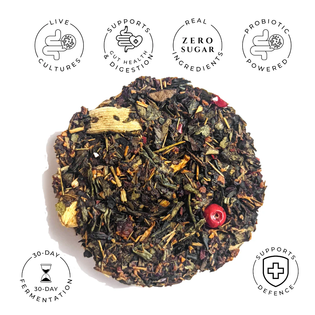 iLOLA Sweet Cinnamon Chai No. 40 – Spiced Probiotic White Tea Discs - Image 12