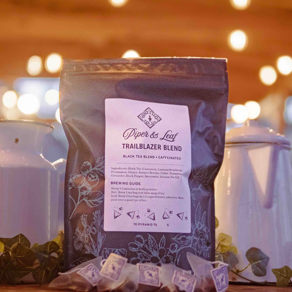 Piper and Leaf Trailblazer Blend Bulk Sachets - 70ct Tea Bags