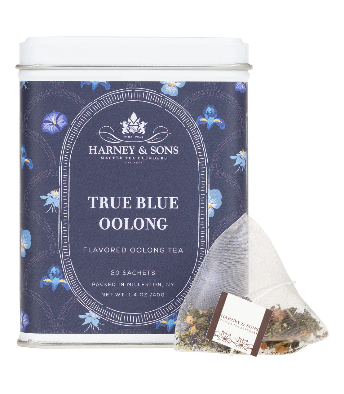 Harney & Sons True Blue Oolong, Tin of 20 Sachets - Image 4