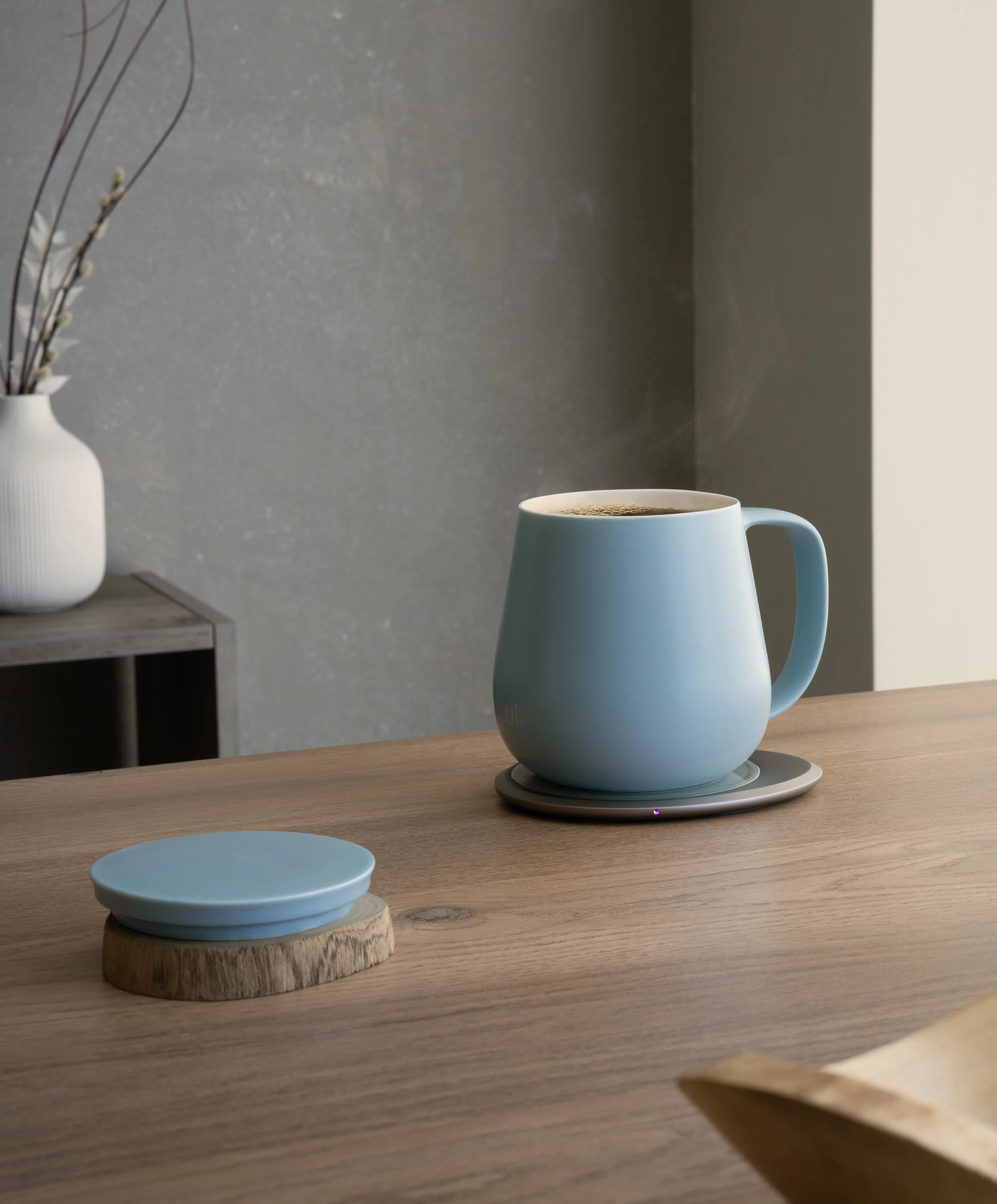 OHOM Ui+ Self-heating Mug Set - Moonmist Blue - Image 5