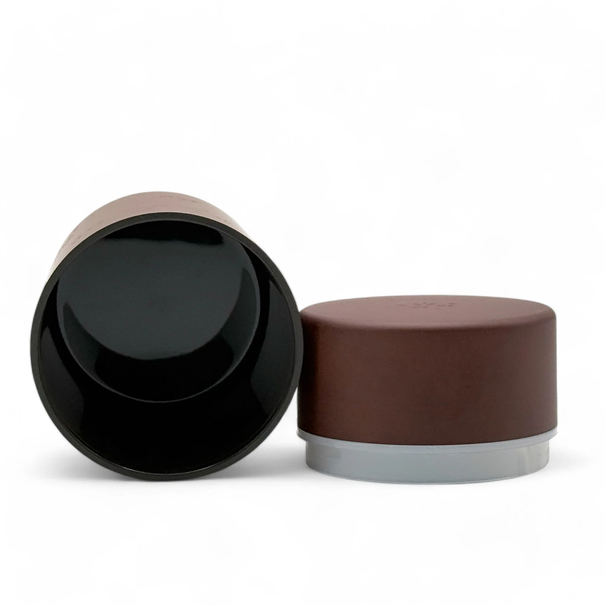Inoue Tea Usagi Rabbit Brown Polished Grain Resin Tea Canister by Miyamoto Sangyo - Japanese Chazutsu - Image 4